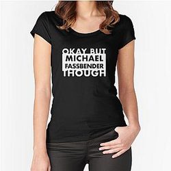 But Michael Fassbender Scoop T-Shirt