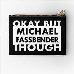 Michael Fassbender Though Zipper Pouch