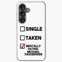 Dating Michael Fassbender Soft Case for Galaxy