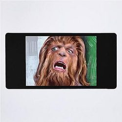 Teen Wolf 80s Movie featuring Michael J. Fox Desk Mat