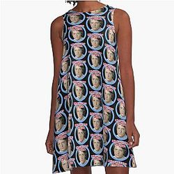 Michael Fox Fan A Line Dress