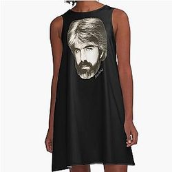 Michael McDonald A-Line Dress