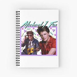 80s Michael Fox Notebook