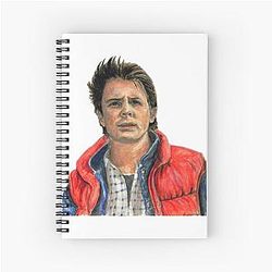 Michael J. Fox - Back to the Future Notebook