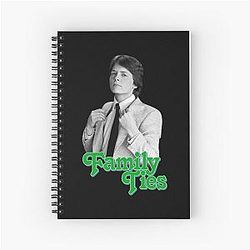 Funniest Michael J. Fox Family Ties Gifts for You Spiral Notebook