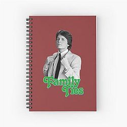 Michael J. Fox Family Ties Notebook