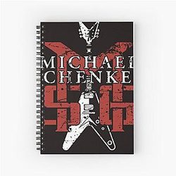Michael Schenker Group Retro Spiral Notebook