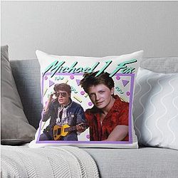 80's Michael J. Fox Pillow