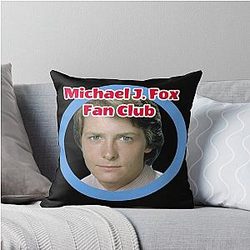 Michael J. Fox Throw Pillow