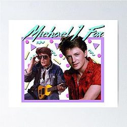 Michael J Fox Poster