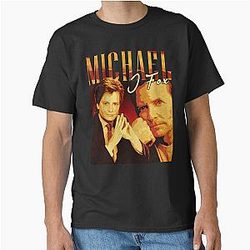 Michael J. Fox Retro Art Classic T-Shirt