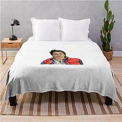 Michael J. Fox - Back to the Future Throw Blanket