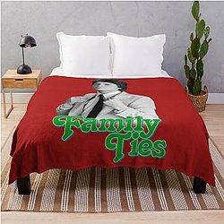 Michael J. Fox Family Ties Boy Fans Throw Blanket