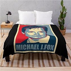 Michael J. Fox Hope Throw Blanket