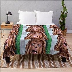 Teen Wolf 80s Retro Throw Blanket