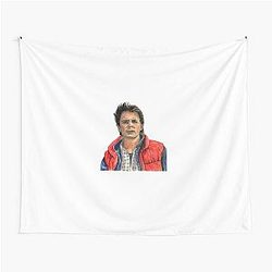 Michael J. Fox - Back to the Future Tapestry