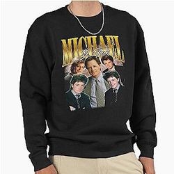 Michael J. Fox Retro 80s Actor Nostalgia Pullover Sweatshirt