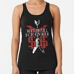 Michael Schenker Group Retro Classic Racerback Tank Top