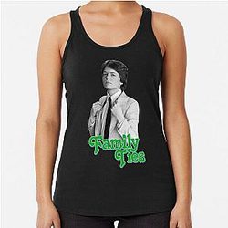 Michael J. Fox Family Ties Racerback Tank Top