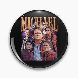 Michael J Fox Pin