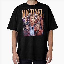 Vintage Michael Fox Oversized T-Shirt