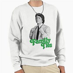 Michael J. Fox Family Ties Pullover Sweatshirt