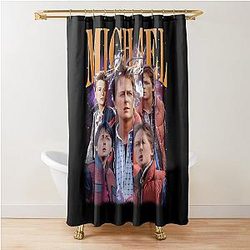 Michael J Fox Shower Curtain