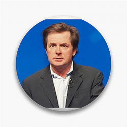 Michael J. Fox Merch Collection Michael J. Fox Pins