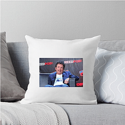 Michael J. Fox Merch For Fans Michael J. Fox Pillows Cover