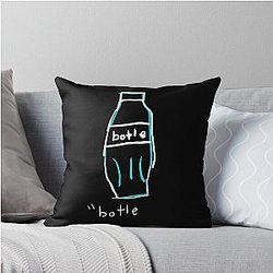 Michael Reeves Merchandise Bottle Throw Pillow