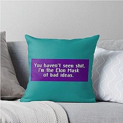 Michael Reeves Meme Quote. You Haven't Seen Shit Throw Pillow