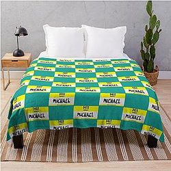 Michael Reeves Name Tag Throw Blanket