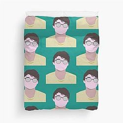 Michael Reeves Portrait Duvet Cover