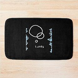 Michael Reeves Merch Lines Bathroom Mat