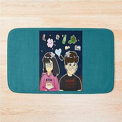 Cute Michael Reeves Lilypichu Bath Mat