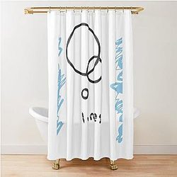 Michael Reeves Merch Shower Curtain