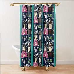 Cute Michael Reeves And Lilypichu Shower Curtain