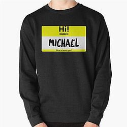Michael Reeves Name Tag Pullover Sweatshirt