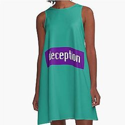 Michael Reeves quote Deception A-Line Dress