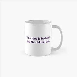 Michael Reeves classic idea is bad mug