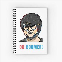 Michael Reeves Spiral Notebook