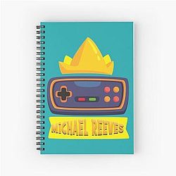 Michael Reeves Spiral Notebook
