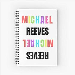 Michael Reeves Spiral Notebook