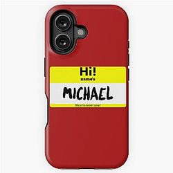 Michael Reeves iPhone Tough Case