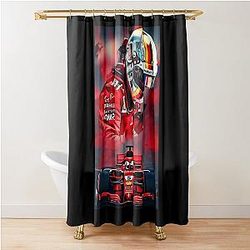 Michael Schumacher Design Shower Curtain 
cleaned up 
Michael Schumacher Shower Curtain