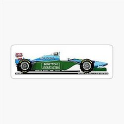 Benetton B194 - Michael Schumacher Sticker