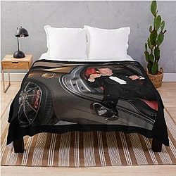 Michael Schumacher Formula 1 World Champion Throw Blanket