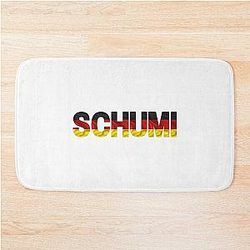 Michael Schumacher German Flag Iconic Bath Mat