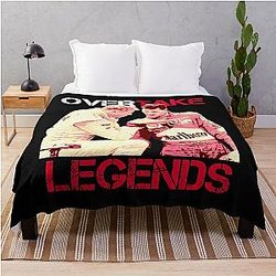 Overtake Legends Michael Schumacher and Mika Hakkinen Throw Blanket