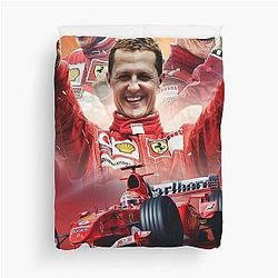 Michael Schumacher Duvet Cover